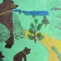 Рисунок лес и его обитатели