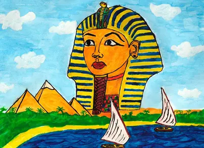 Египет рисунки
