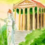 Рисунок Древняя Греция 5 Класс История