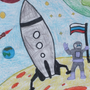 Рисунок на тему космос в детский сад