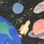 Рисунок на тему космос 5 класс