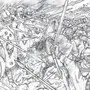 Эпизод куликовской битвы рисунки