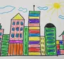 Мой город рисунок в детский сад