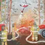 Пожарно спасательный спорт рисунки