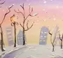 Рисунок последний день зимы