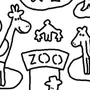 Вход в зоопарк рисунок для детей окружающий
