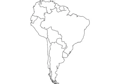 Южная америка рисунок