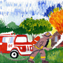 Рисунок неопалимая купина пожарная безопасность