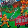 Рисунок неопалимая купина пожарная безопасность