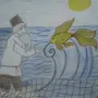 Рисунок золотая рыбка 2 класс