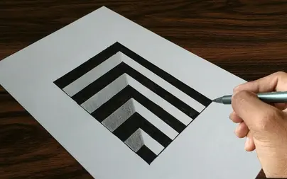 Рисунок оптическая иллюзия