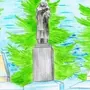 Рисунок Памятника Великой Отечественной Войны