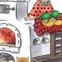 Рисунок печь для детей