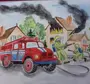 Пожарный Профессия Героическая Рисунок