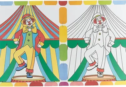 Детский рисунок цирк