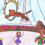 Детский Рисунок Цирк