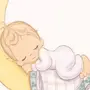Спящий Ребенок Рисунок