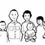 Рисунок Семьи Из 4 Человек