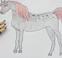 Рисунок Слепая Лошадь