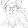 Рисунок Гарри Поттера Карандашом Для Срисовки