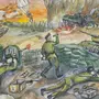Сталинградская битва рисунок для детей