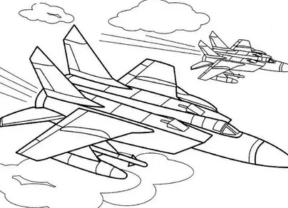 Рисунок танк и самолет