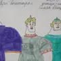 Рисунок Три Богатыря Карандашом