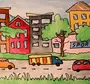 Рисунок улицы моего города 3 класс
