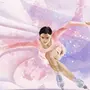 Девочка на коньках рисунок