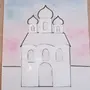 Как нарисовать церковь