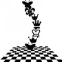 Шахматная доска рисунок