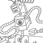 Рисунок робот помощник