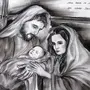 Рисунок рождение христа