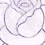 Куст розы рисунок