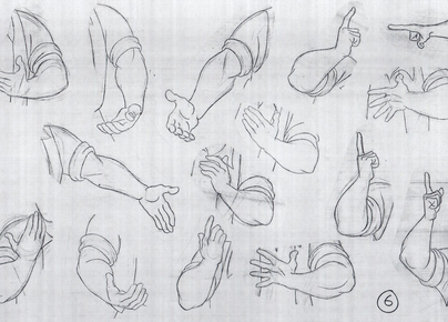 Рука с мышцами рисунок