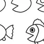 Рыба рисунок для детей карандашом