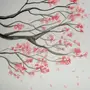 Рисунок сакуры для срисовки