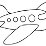 Самолет рисунок для детей