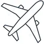 Самолет Черно Белый Рисунок