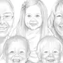 Семейный портрет рисунок 6 класс