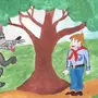 Сказка петя и волк рисунки 2 класс
