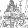 Сказочный город рисунок 1 класс