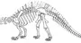Скелет Динозавра Рисунок