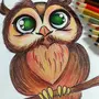 Рисунки цветными карандашами для срисовки легкие