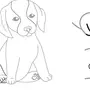 Рисунок собаки легкий для срисовки