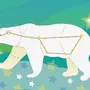 Созвездие большой медведицы рисунок