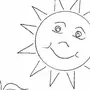 Нарисовать Солнышко Для Детей