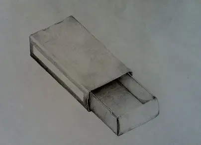 Спичечный коробок рисунок
