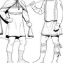 Средневековый Костюм Рисунок 5 Класс
