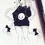 Рисунки для скетчбука аниме